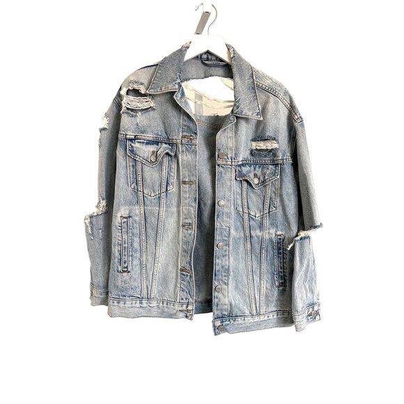 Levi’s Light Blue Trucker Jacket - Picture 2 of 6